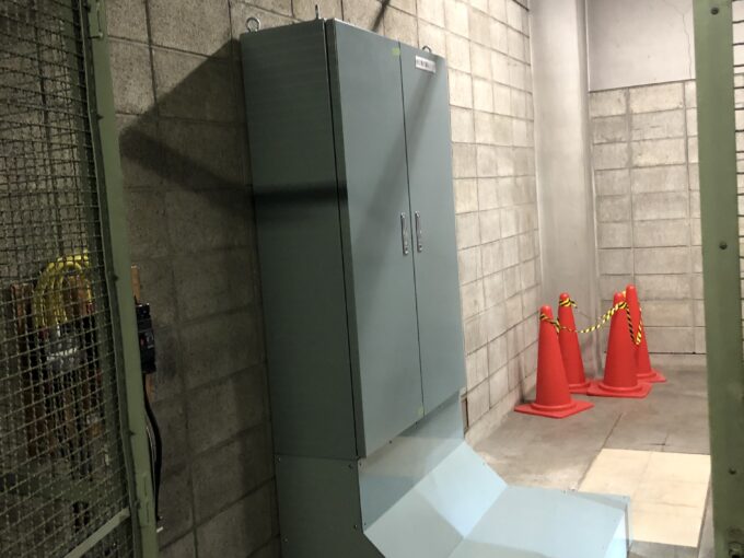 配電盤ダクト架台