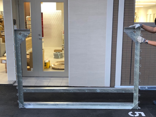 ケーブルラック天井吊り金具