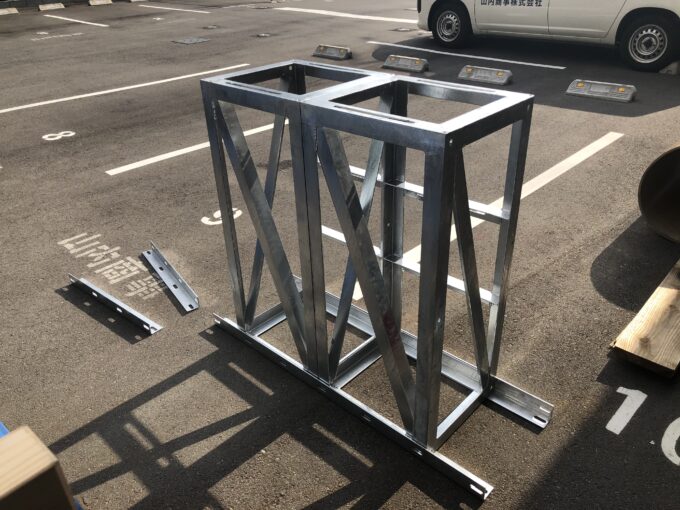 カメラ設置用アングル架台
