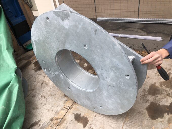 鉄塔カメラ架台