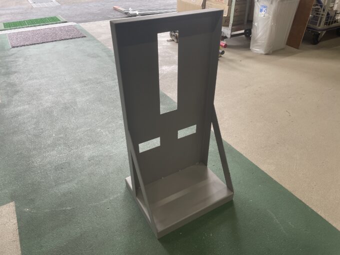 グレー機器設置台