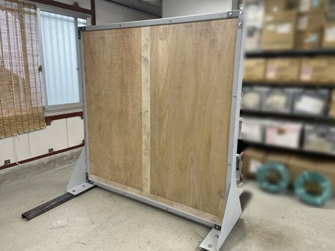 コンパネ嵌め込み用 組立式フレーム