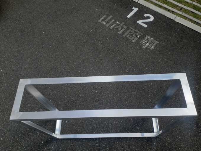 アルミアングル架台