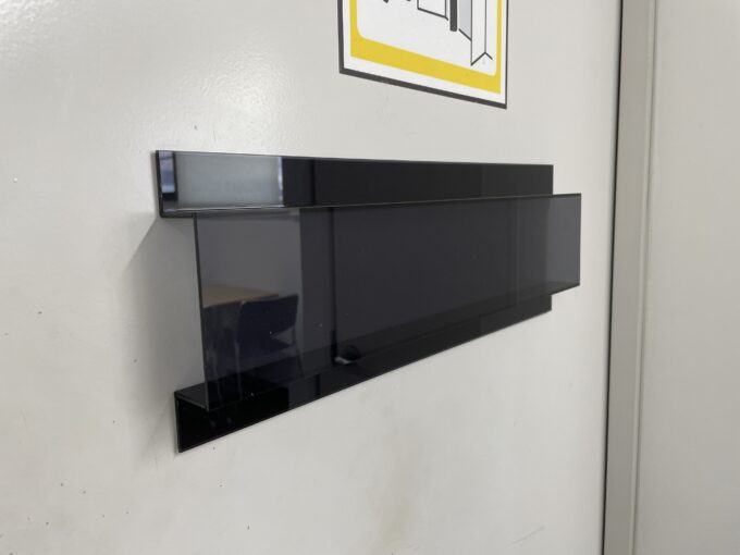 マグネット付アクリルカバー グレースモーク