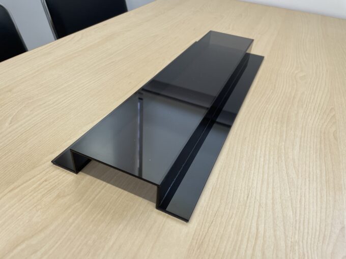 マグネット付アクリルカバー グレースモーク